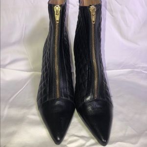 Neiman Marcus quilted booties.